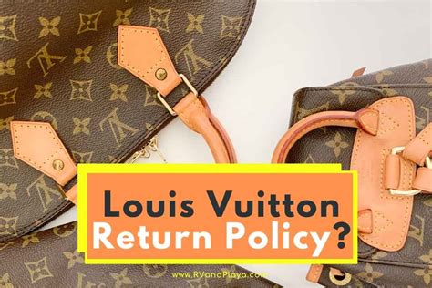 Louis Vuitton return label